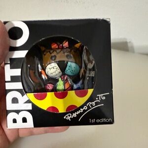 Romero Britto, "Precious" The Terrier mini figure